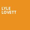 Lyle Lovett, Shreveport Municipal Memorial Auditorium, Shreveport-Bossier City